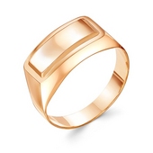 Кольцо - печатка из золота