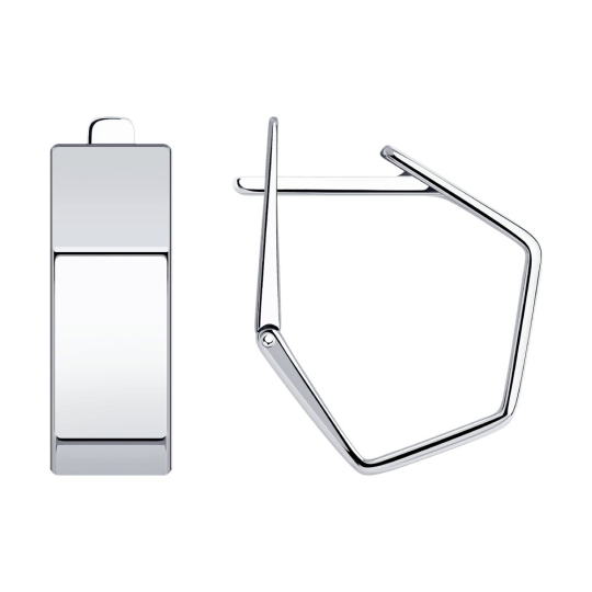 Серьги из серебра