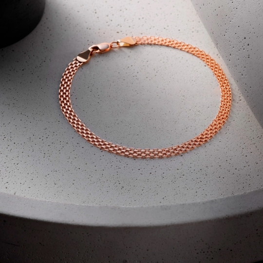 Браслет из золота плетения 