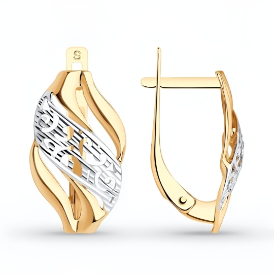 Серьги из золота