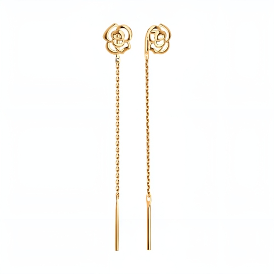 Серьги из золота