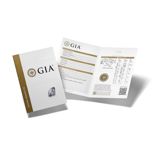 Кольцо из золота с бриллиантом 0,5 ct