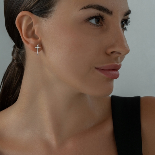 Серьги из серебра