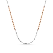 Колье из серебра с позолотой