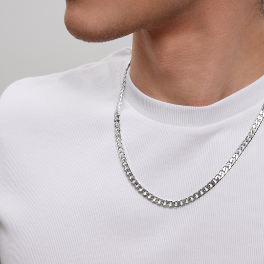 Цепь из серебра плетения 