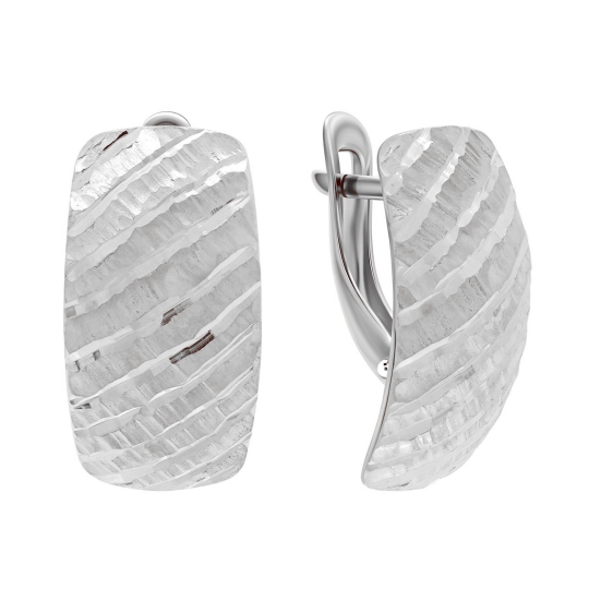 Серьги из серебра