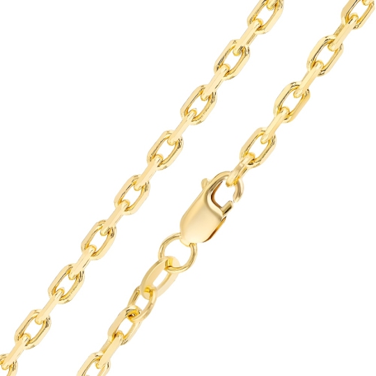 Цепь из лимонного золота плетения 