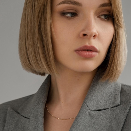 Цепь из лимонного золота плетения 