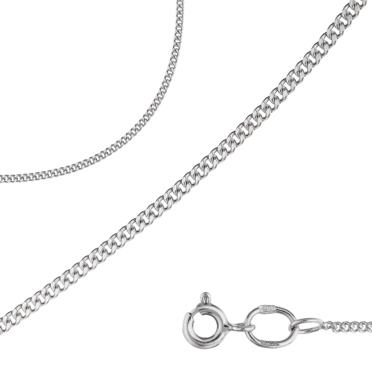 Цепь из белого золота плетения 