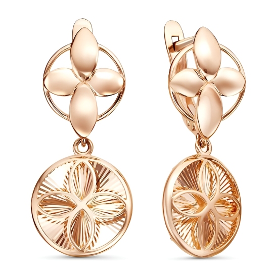 Серьги из золота