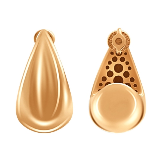 Серьги из золота