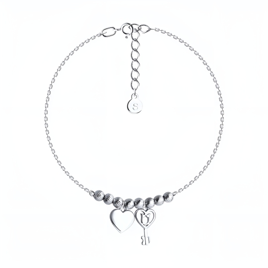 Браслет из серебра с эмалью