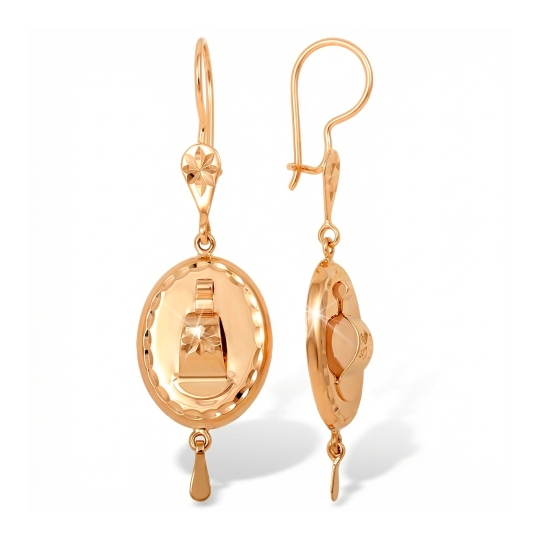 Серьги из золота