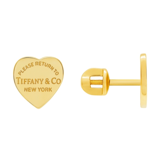 Серьги из лимонного золота