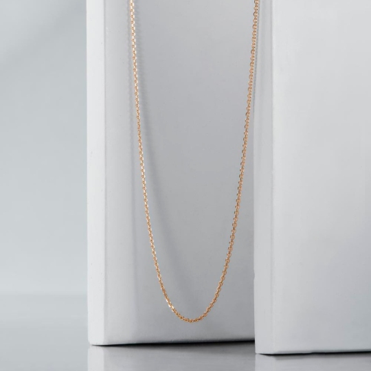 Цепь из лимонного золота плетения 