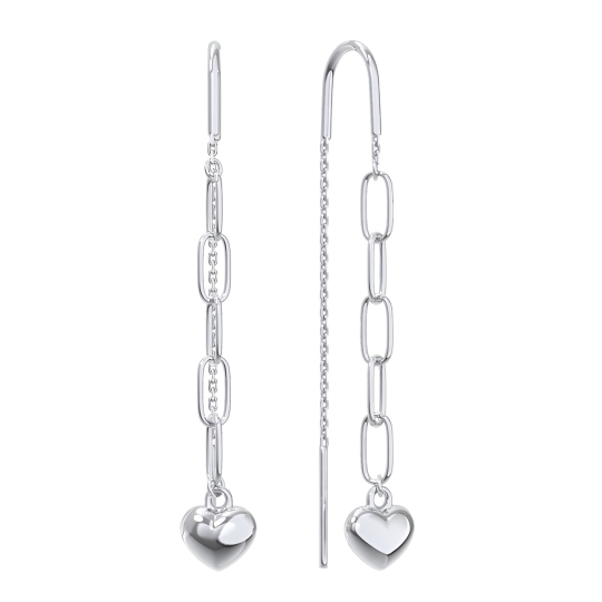 Серьги из серебра