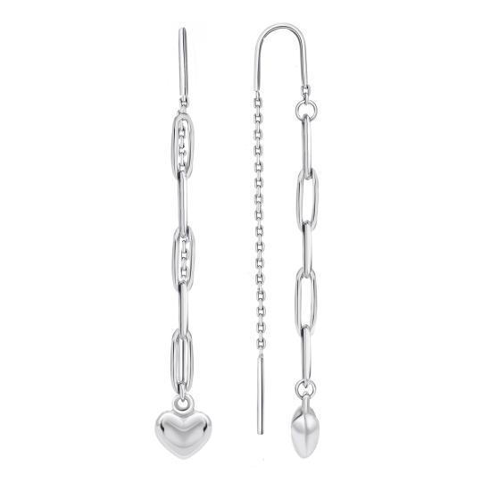 Серьги из серебра