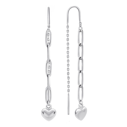 Серьги из серебра