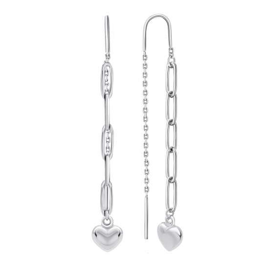 Серьги из серебра