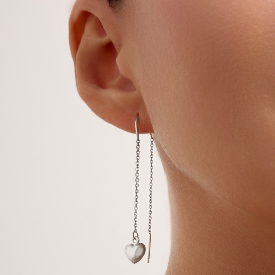 Серьги из серебра