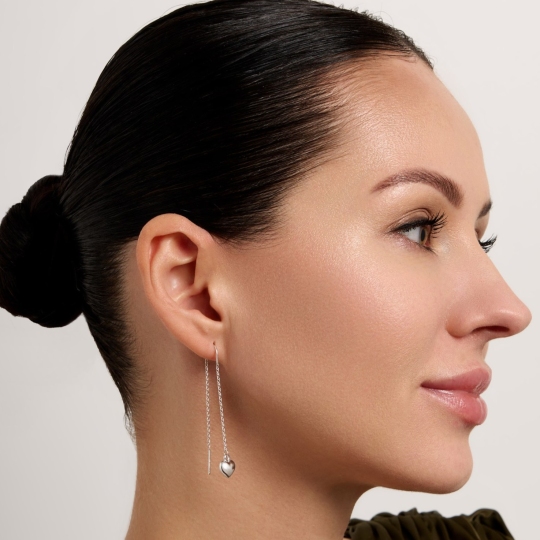 Серьги из серебра