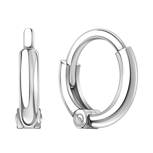 Серьги из серебра