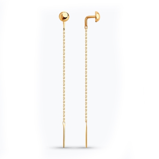 Серьги из золота