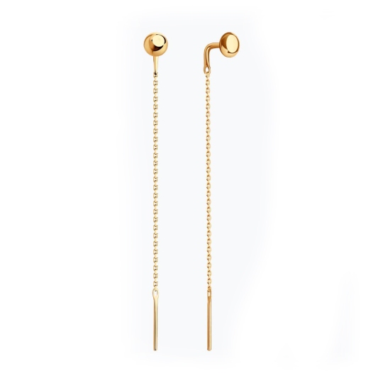 Серьги из золота