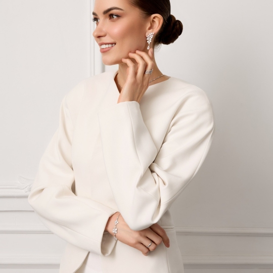 Обручальное кольцо из серебра