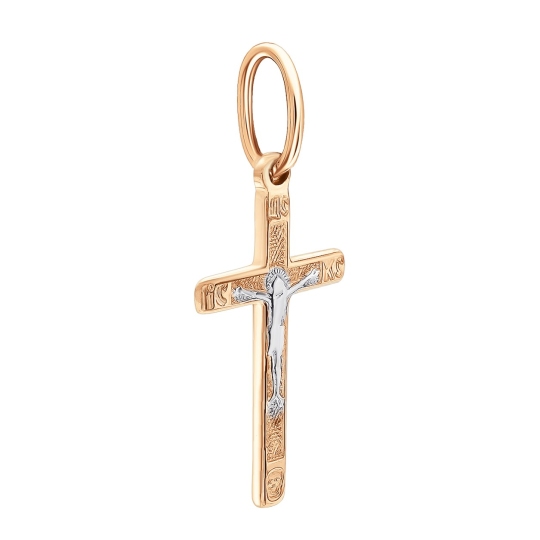 Подвеска-крест из золота