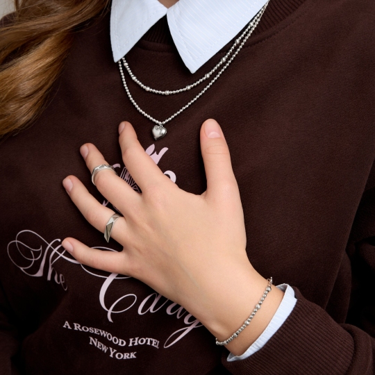 Браслет из серебра