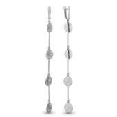 Серьги из серебра