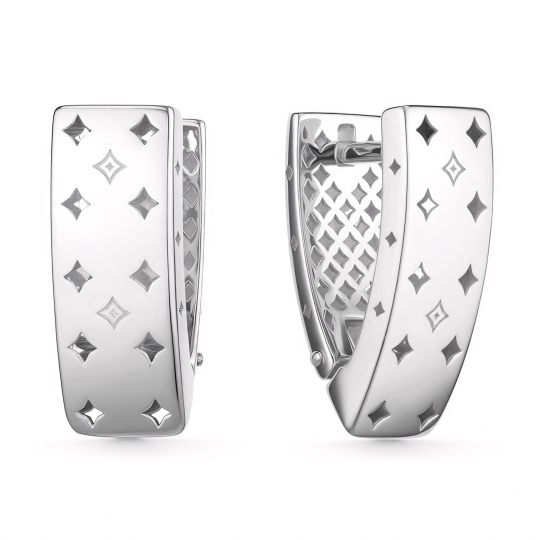 Серьги из серебра