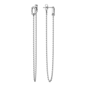 Серьги из серебра