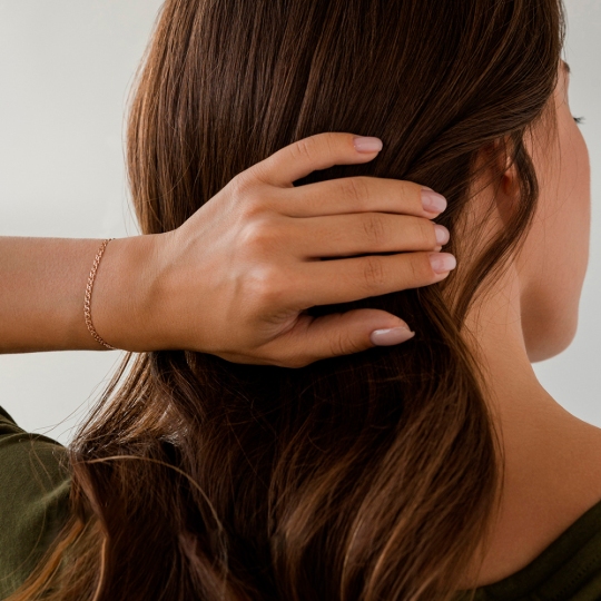 Браслет из золота плетения 