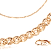 Браслет из золота плетения 