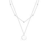 Колье из серебра