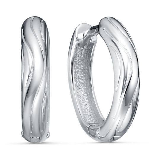 Серьги из серебра