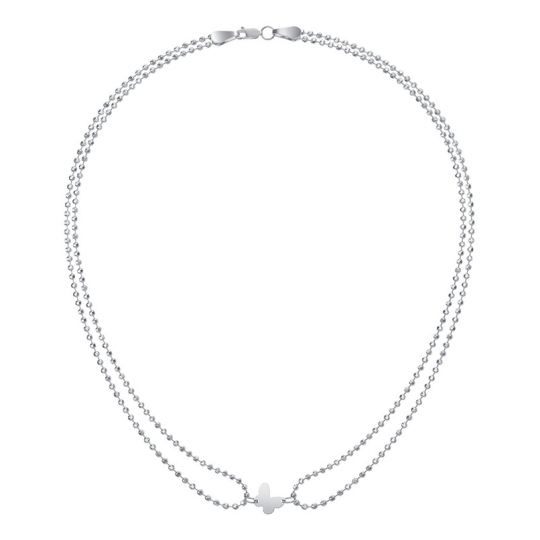 Колье из серебра