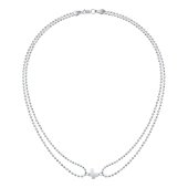 Колье из серебра