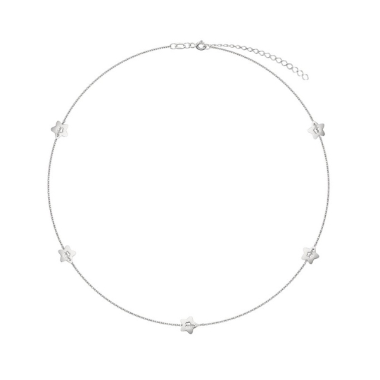Колье из серебра