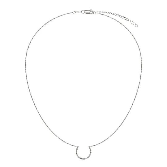Колье из серебра