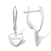 Серьги из серебра