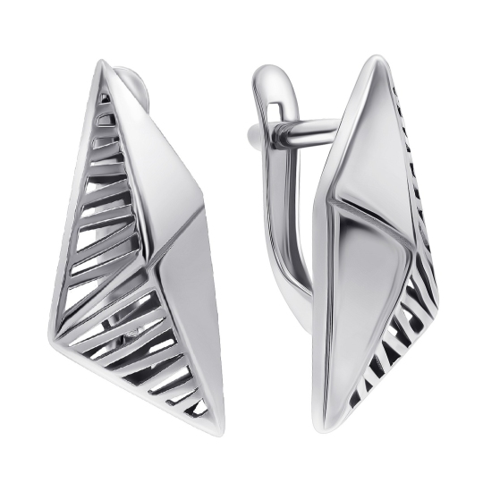 Серьги из серебра