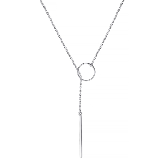Колье из серебра