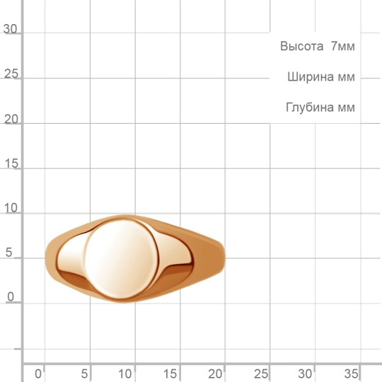 Кольцо из серебра с позолотой