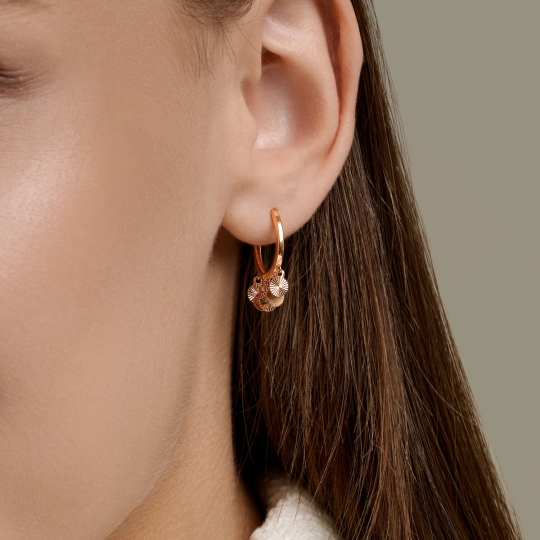 Серьги из золота