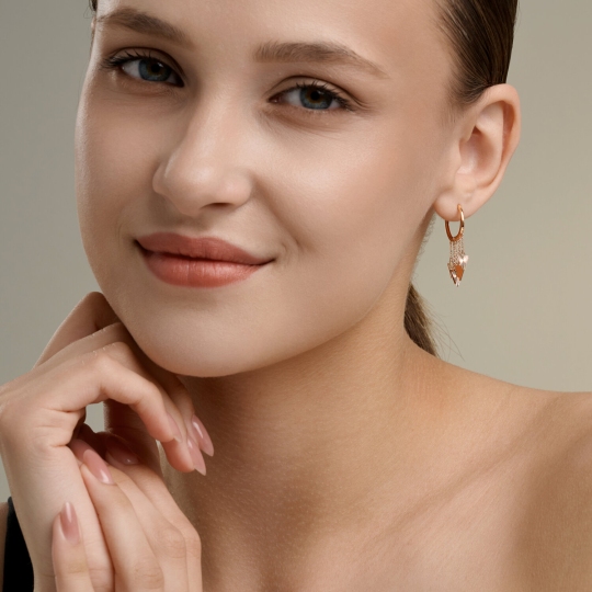 Серьги из золота