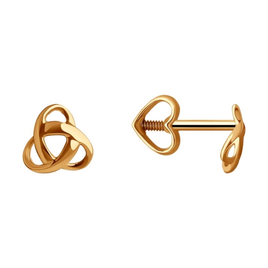 Серьги из золота