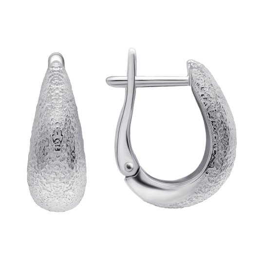 Серьги из серебра